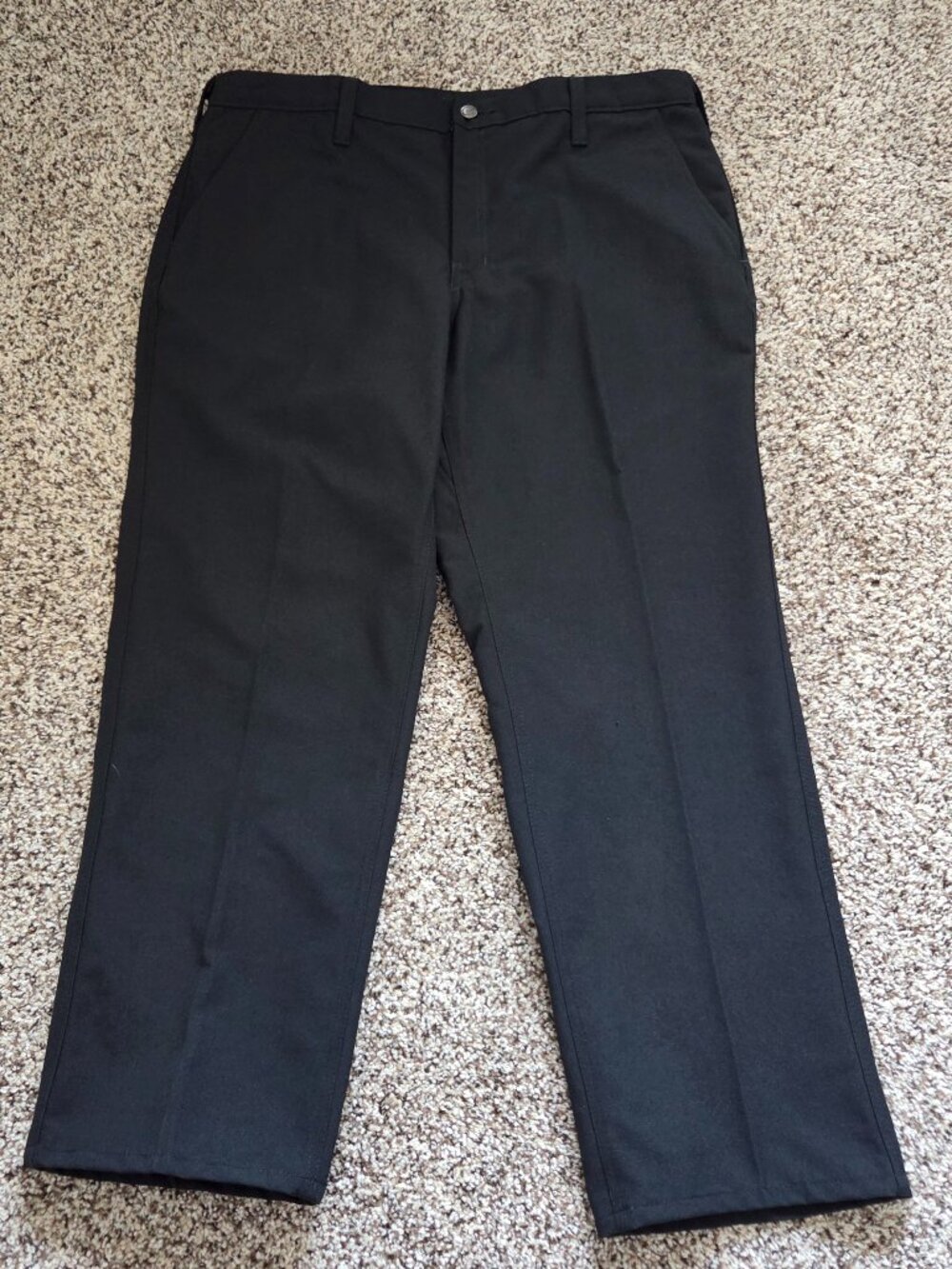 Workrite FR Fire Service Pants Men's 38x29 Nomex IIIA Black Flame Resistant Work